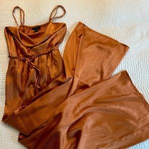 Satin jumpsuit new